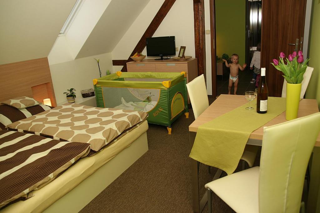Hanušovice Penzion A Relax Centrum Andelka חדר תמונה